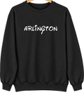 Arlington, Virginia Hometown Crewneck — Black