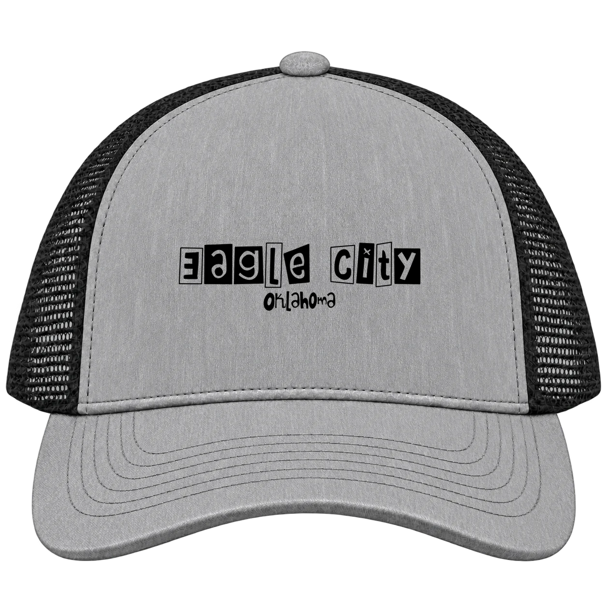 Eagle City, Oklahoma Hometown Trucker Cap