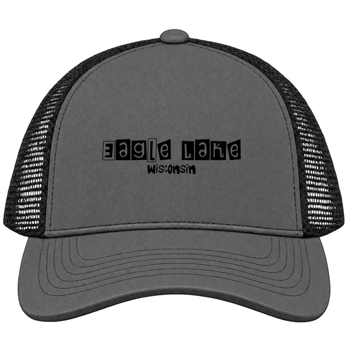 Eagle Lake, Wisconsin Hometown Trucker Cap