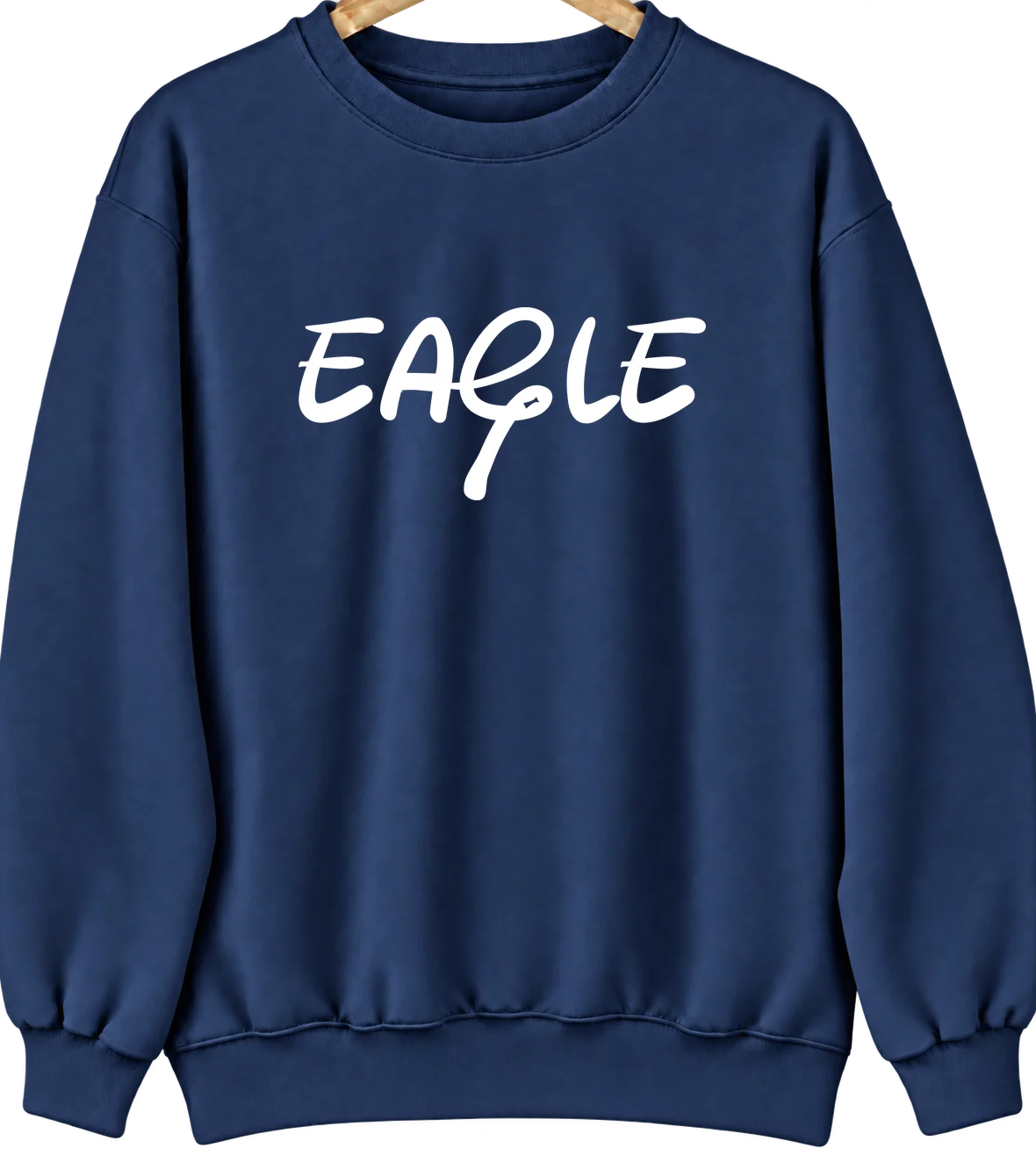 Eagle, Nebraska Hometown Crewneck — Navy