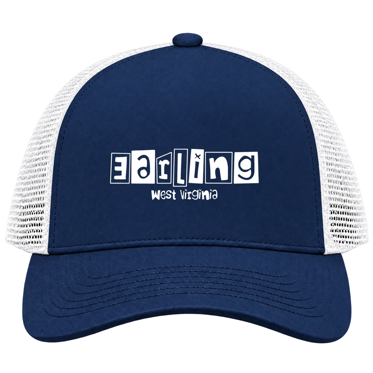 Earling, West Virginia Hometown Trucker Cap