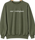 East Farmingdale, New York Hometown Crewneck — Military Green