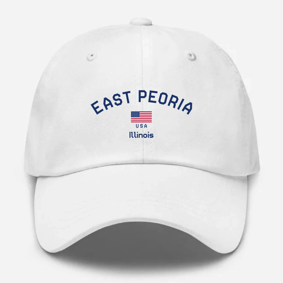 East Peoria, Illinois Hometown Dad Hat