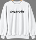 Eastport, Maine Hometown Crewneck — White