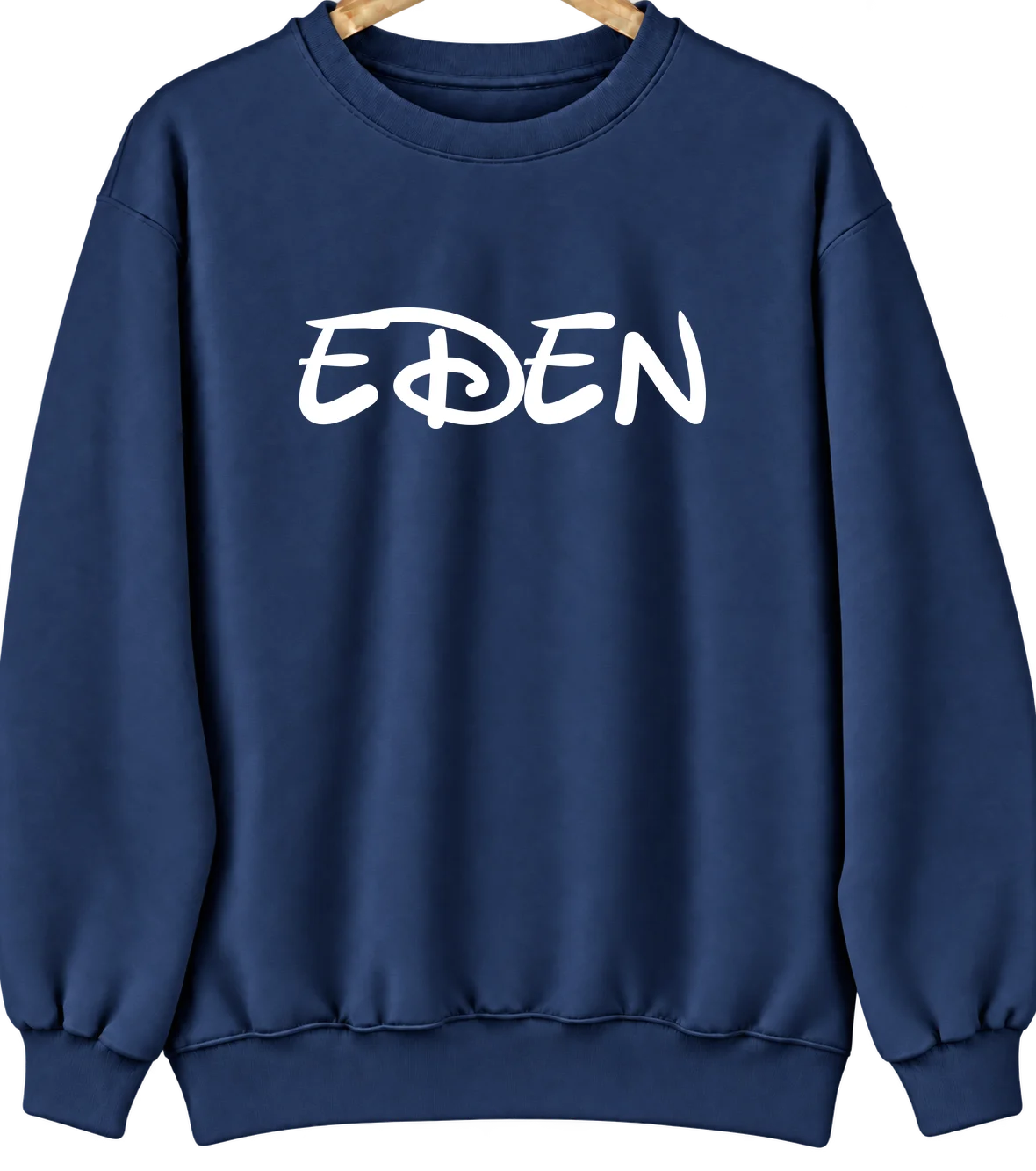Eden, Mississippi Hometown Crewneck — Navy