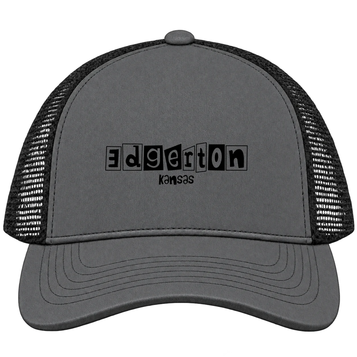 Edgerton, Kansas Hometown Trucker Cap