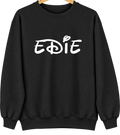 Edie, Pennsylvania Hometown Crewneck — Black