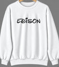 Edison, Ohio Hometown Crewneck — White