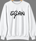 Egan, South Dakota Hometown Crewneck — White
