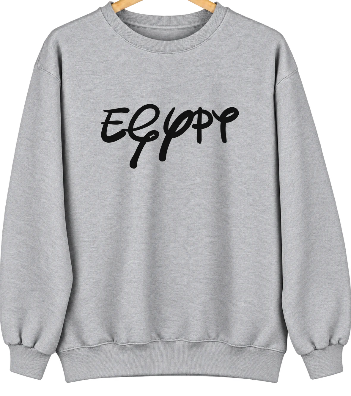 Egypt, Arkansas Hometown Crewneck — Sport Grey