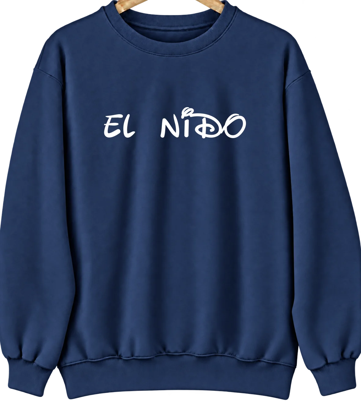 El Nido, California Hometown Crewneck — Navy