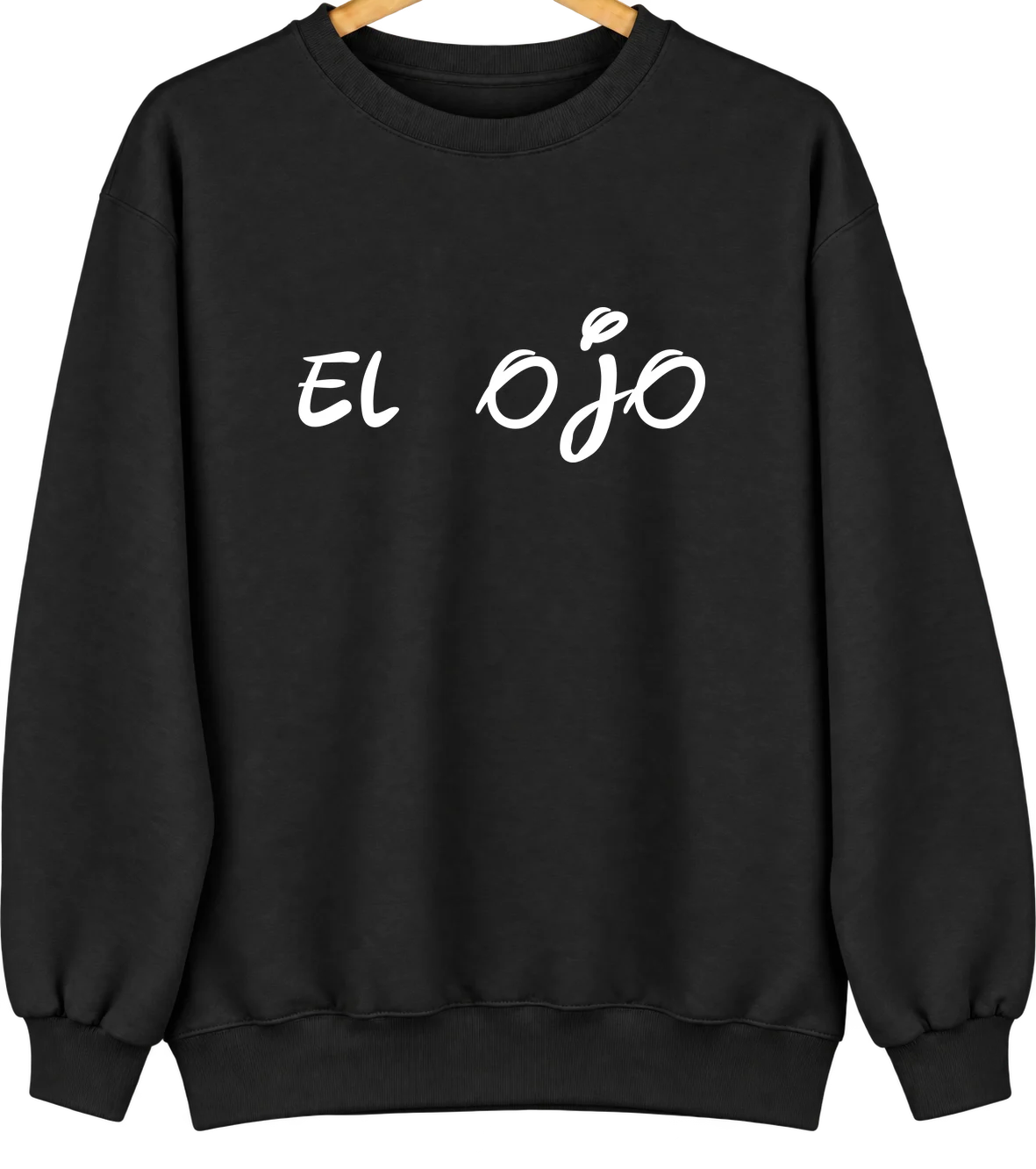 El Ojo, Puerto Rico Hometown Crewneck — Black