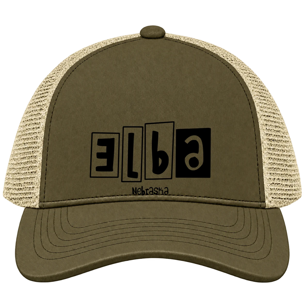 Elba, Nebraska Hometown Trucker Cap