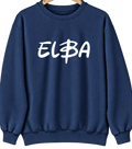 Elba, New York Hometown Crewneck — Navy