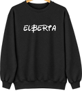 Elberta, Utah Hometown Crewneck — Black