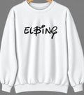 Elbing, Kansas Hometown Crewneck — White