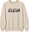Eleva, Wisconsin Hometown Crewneck — Sand