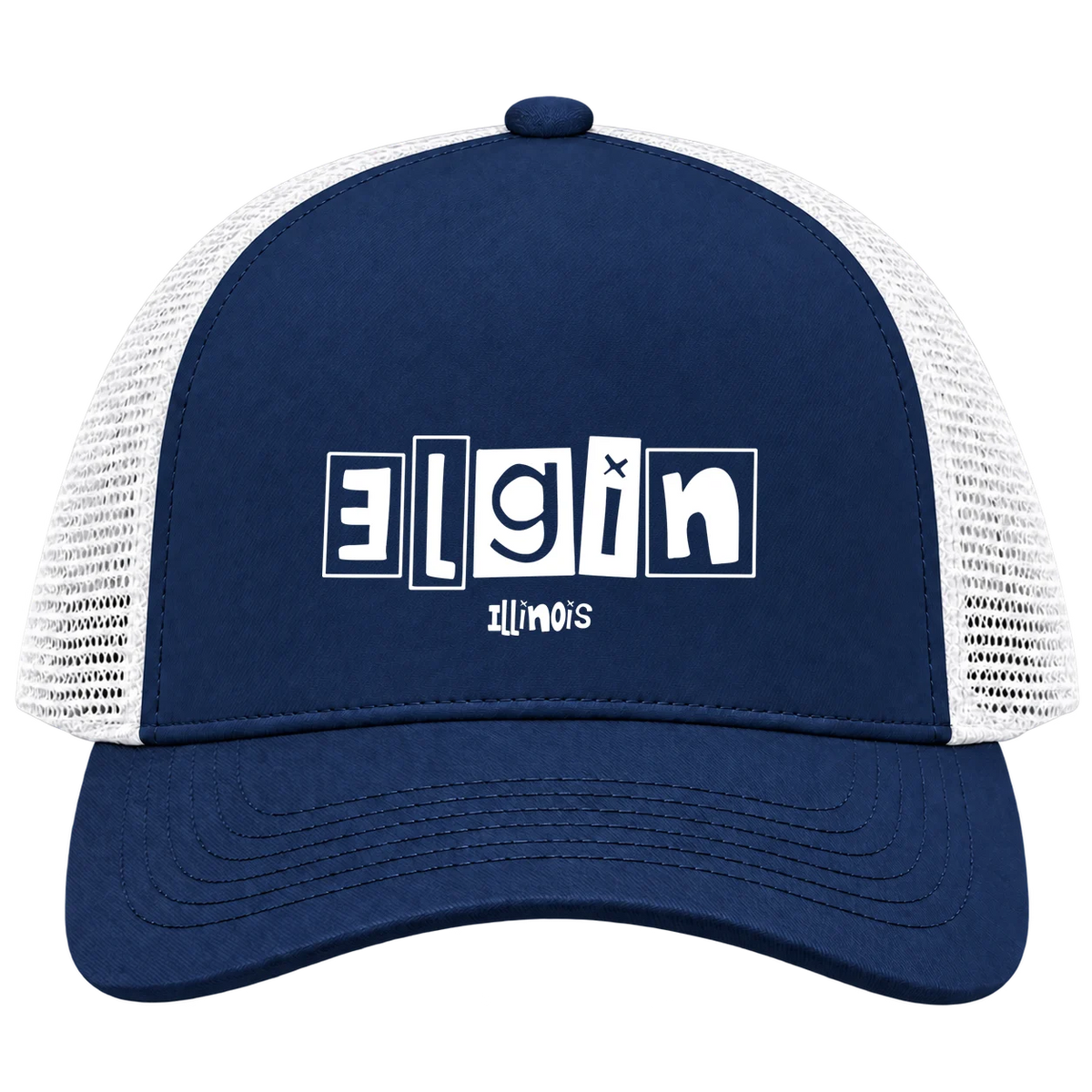 Elgin, Illinois Hometown Trucker Cap