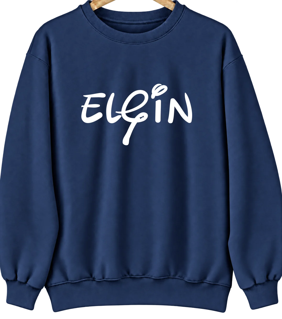 Elgin, Oklahoma Hometown Crewneck — Navy