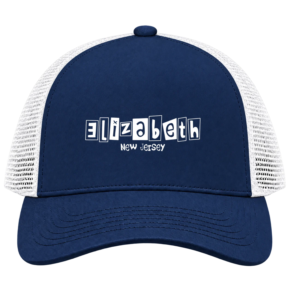 Elizabeth, New Jersey Hometown Trucker Cap