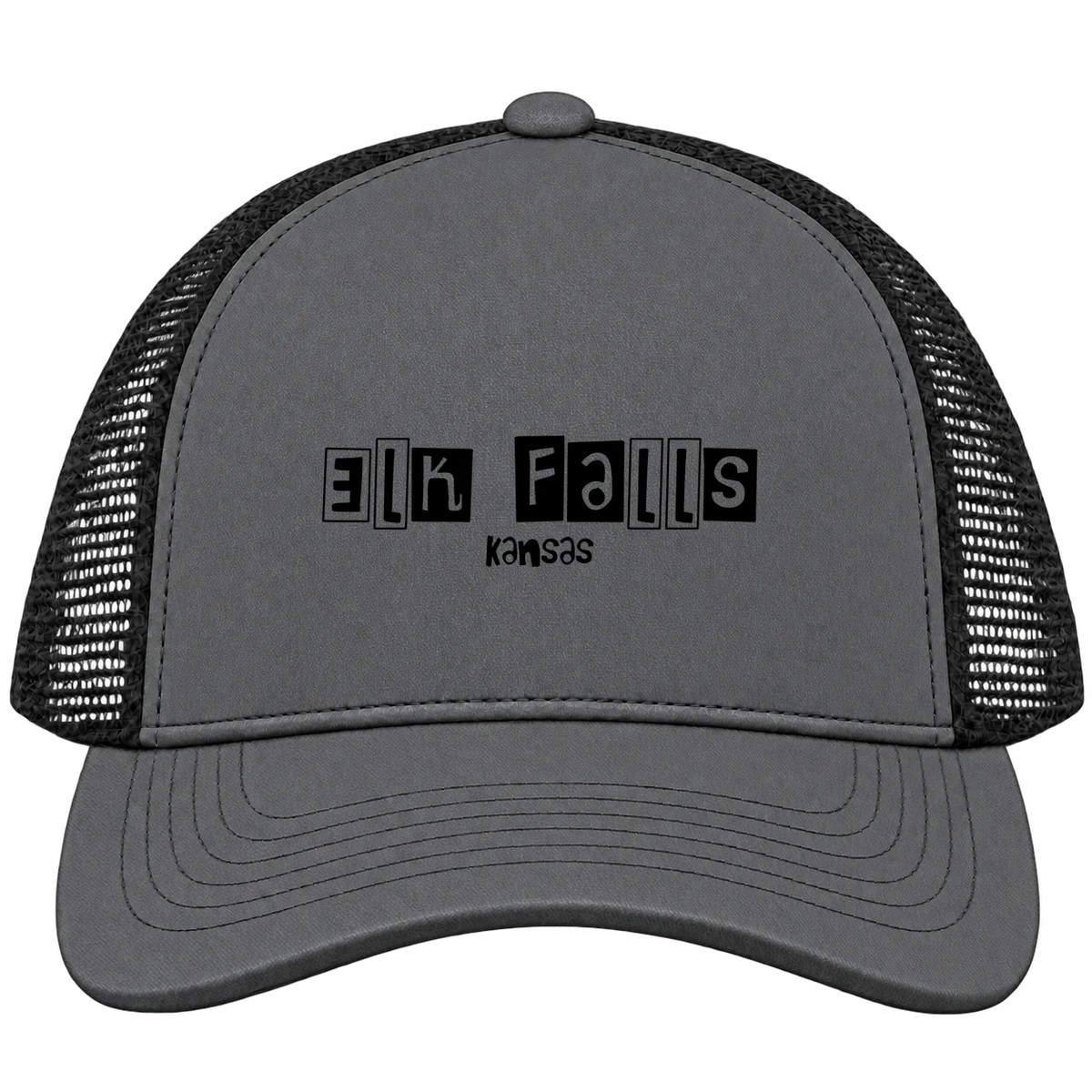 Elk Falls, Kansas Hometown Trucker Cap