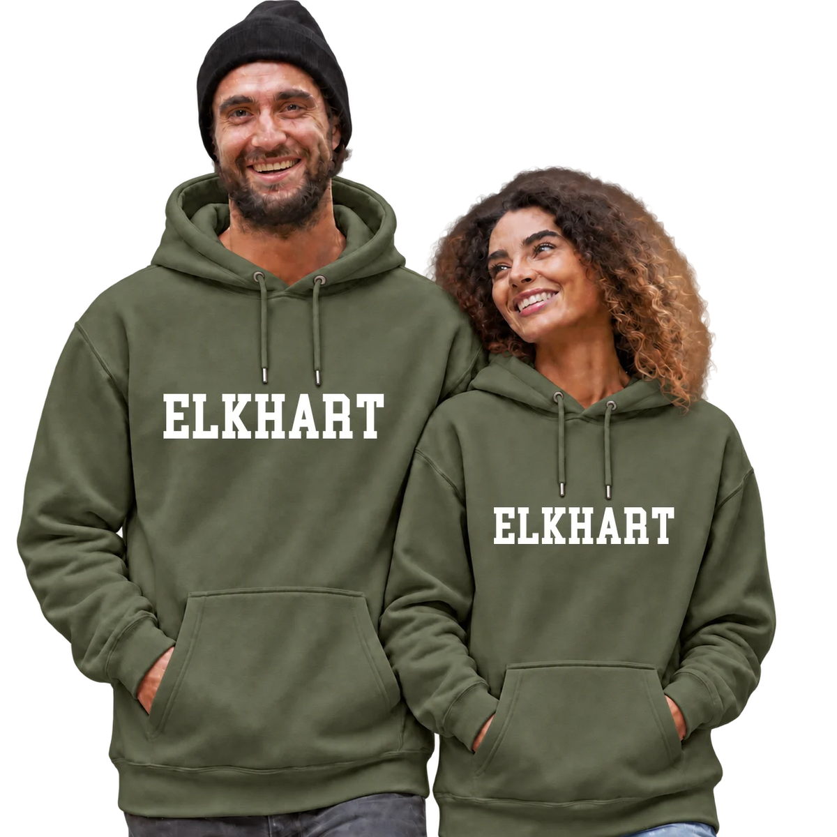 Elkhart, Indiana Hometown Hoodie