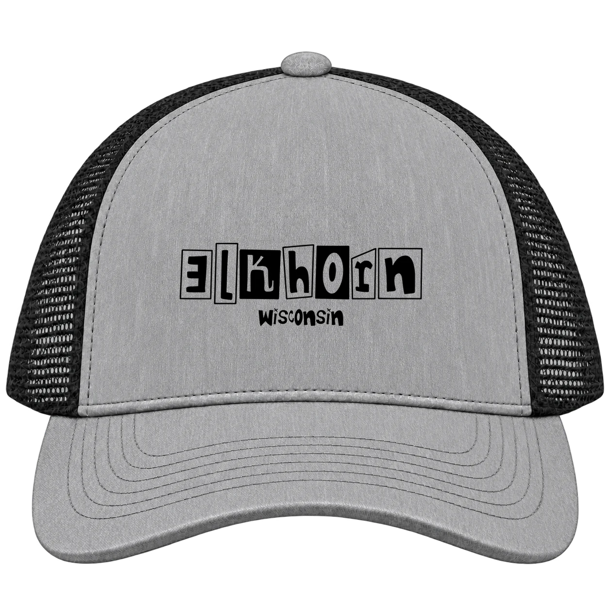 Elkhorn, Wisconsin Hometown Trucker Cap