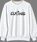 Elkins, Arkansas Hometown Crewneck — White