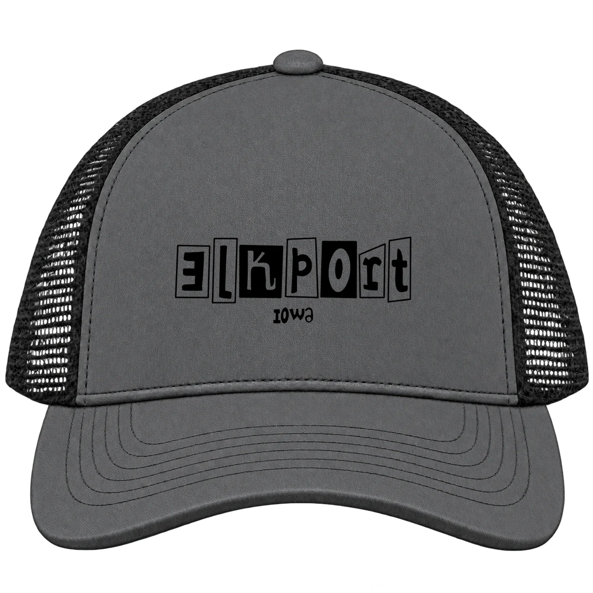 Elkport, Iowa Hometown Trucker Cap