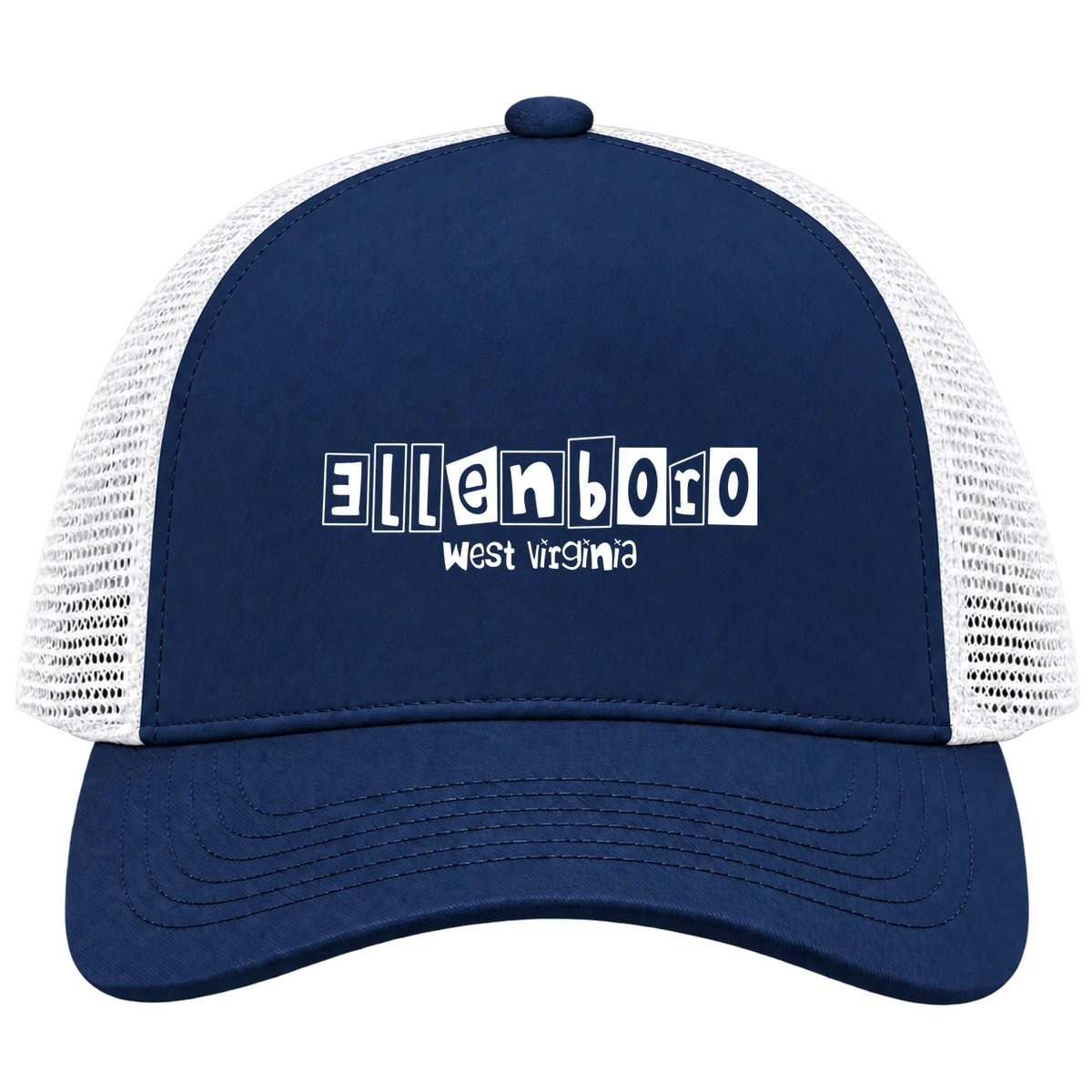 Ellenboro, West Virginia Hometown Trucker Cap