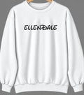 Ellendale, North Dakota Hometown Crewneck — White
