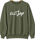 Ellijay, Georgia Hometown Crewneck — Military Green