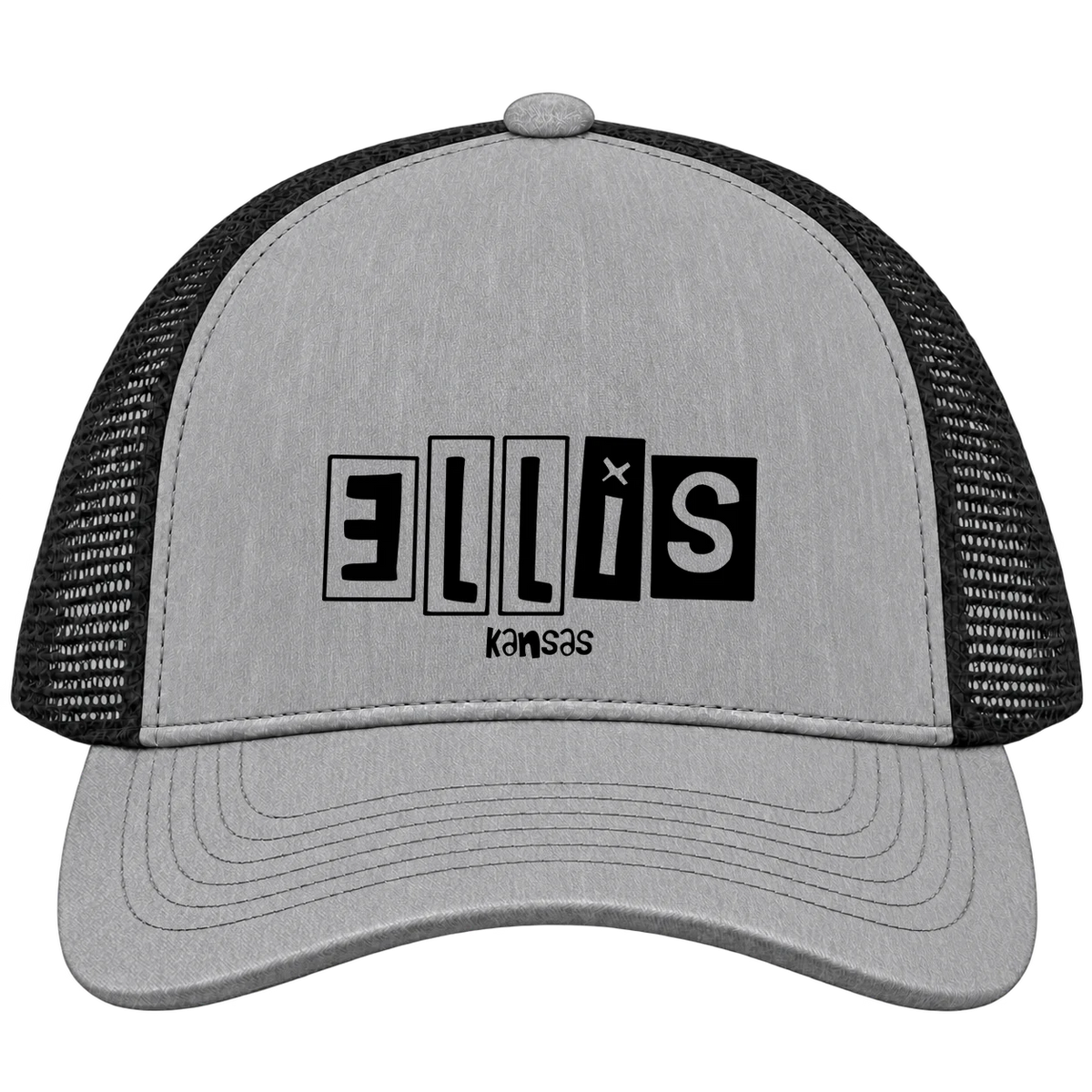 Ellis, Kansas Hometown Trucker Cap