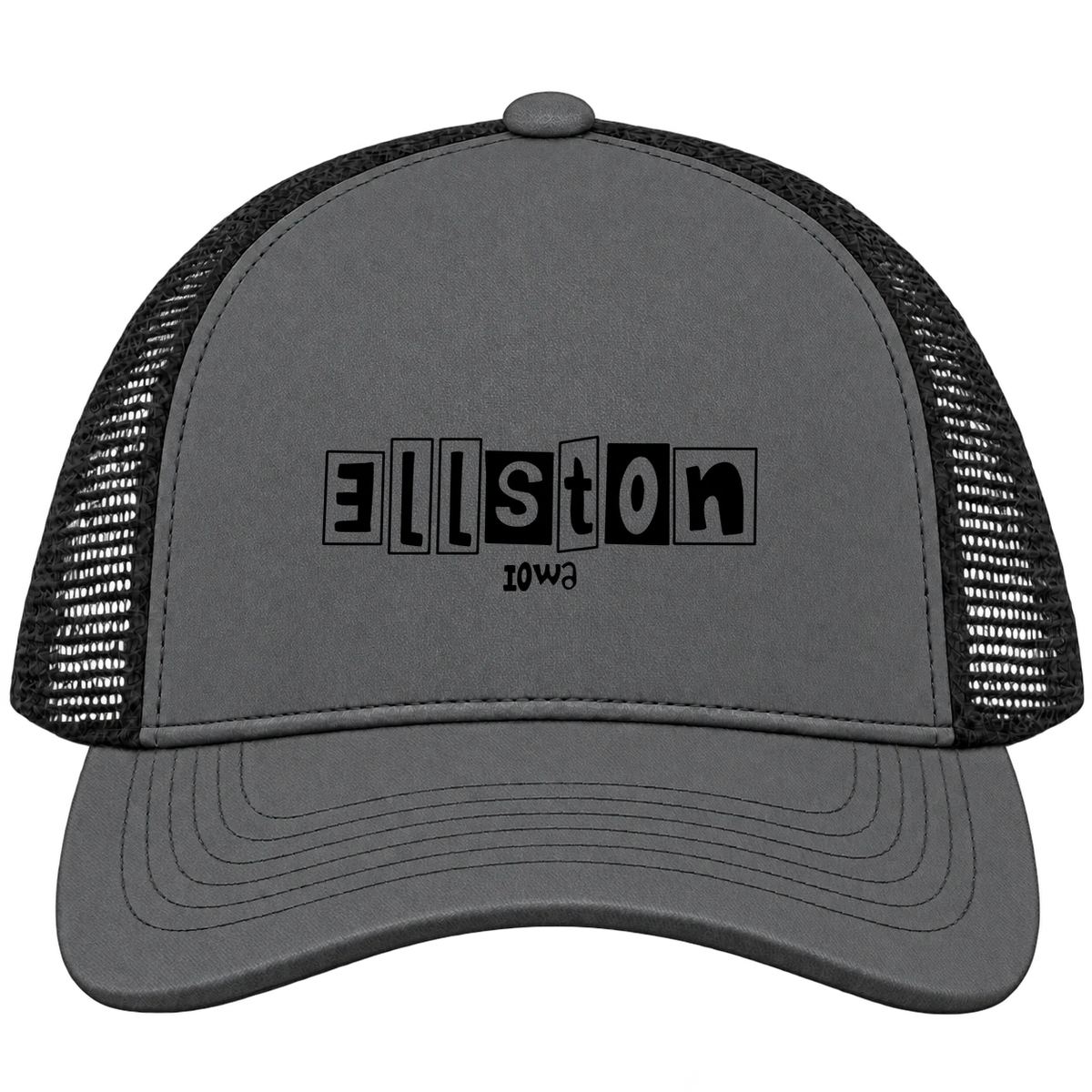 Ellston, Iowa Hometown Trucker Cap