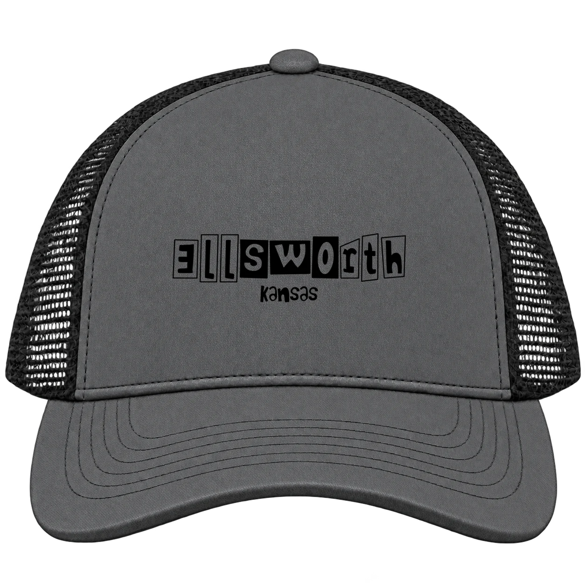Ellsworth, Kansas Hometown Trucker Cap