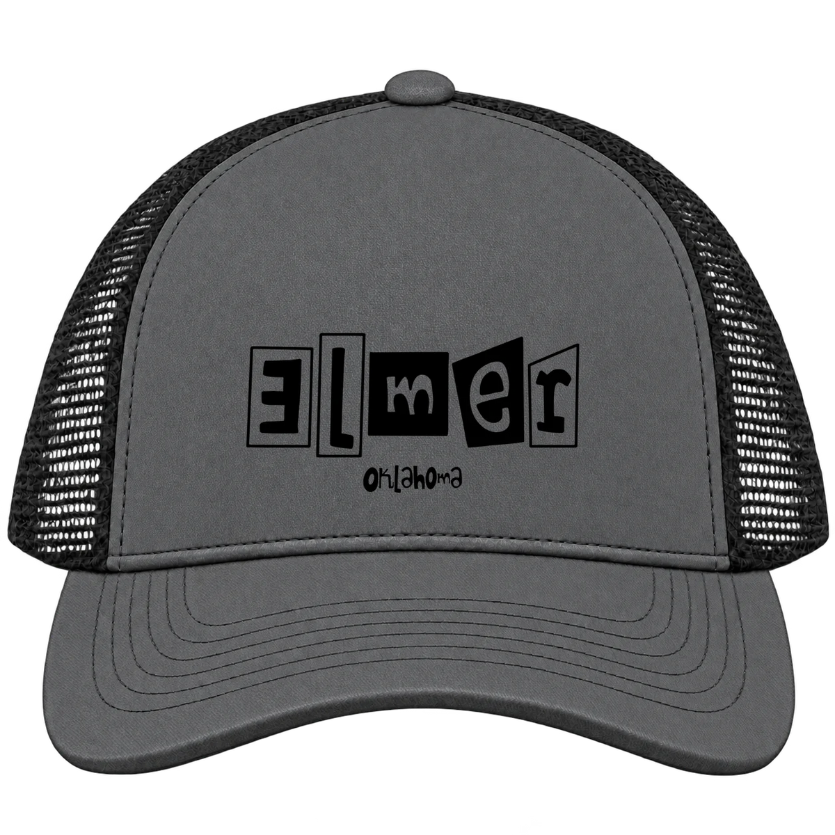 Elmer, Oklahoma Hometown Trucker Cap