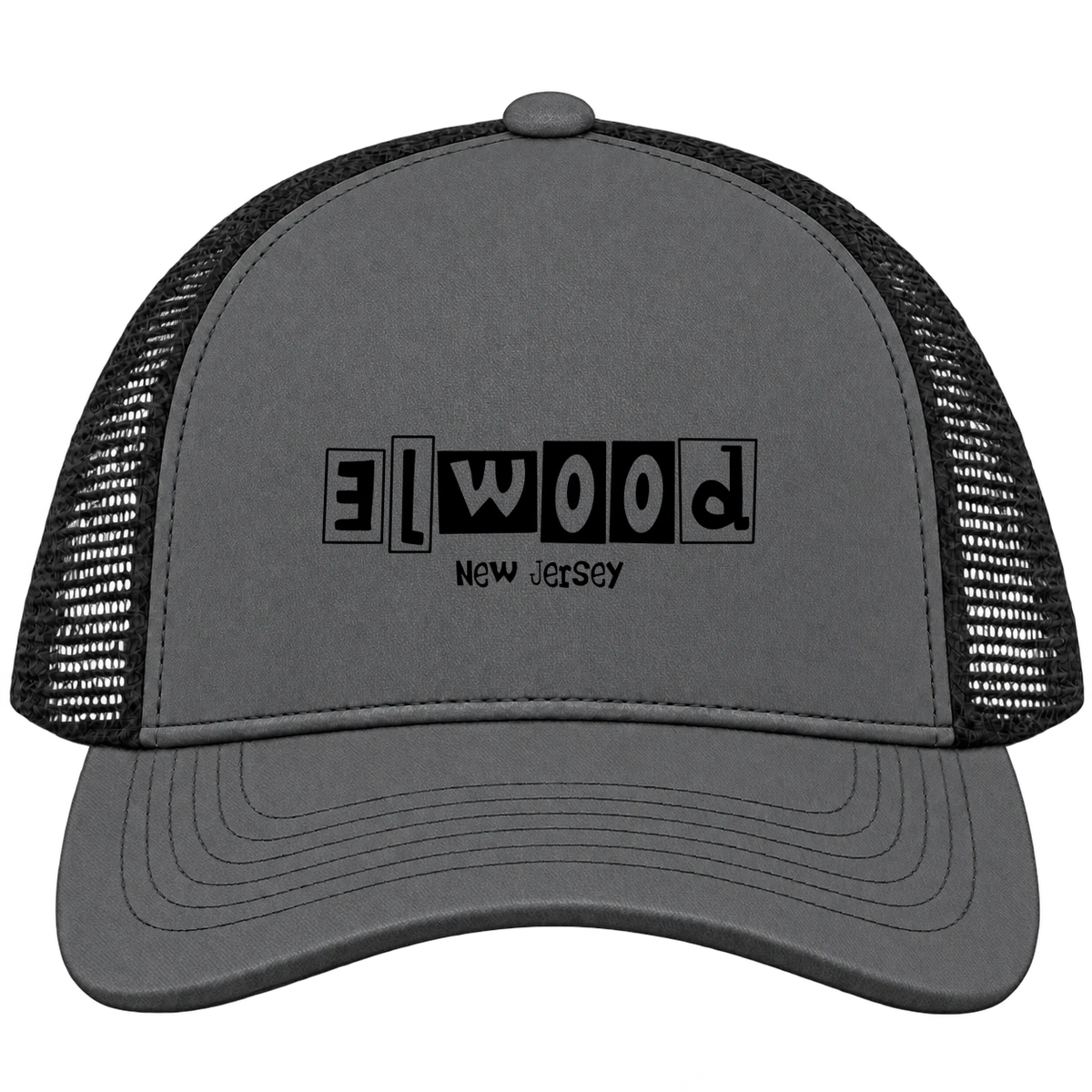 Elwood, New Jersey Hometown Trucker Cap