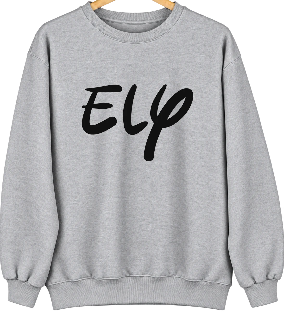 Ely, Minnesota Hometown Crewneck — Sport Grey
