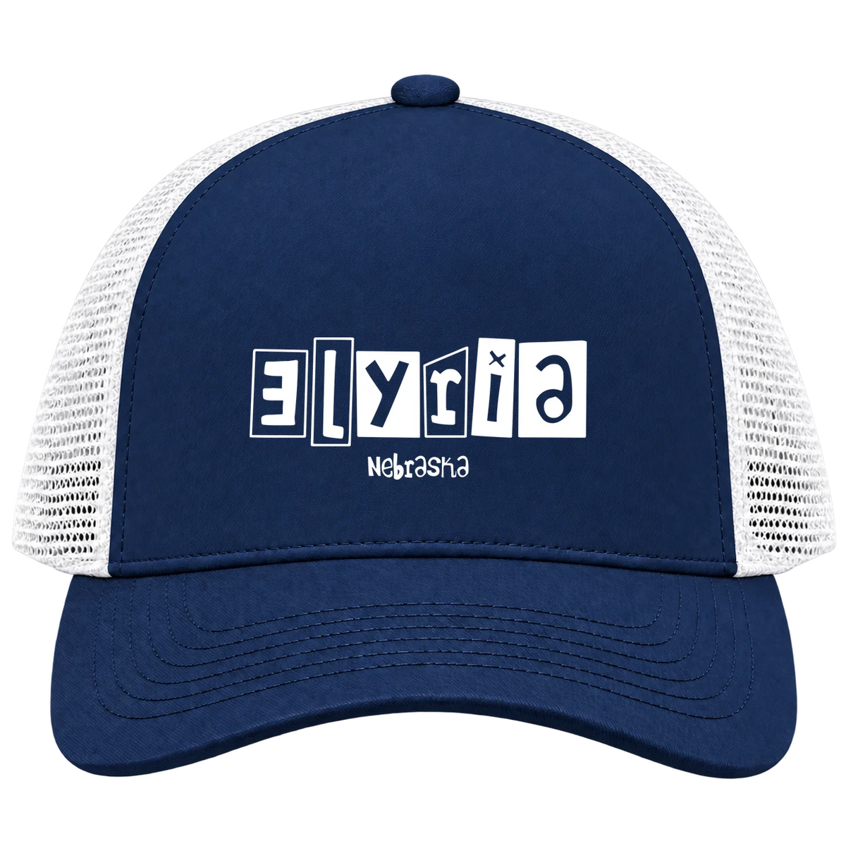 Elyria, Nebraska Hometown Trucker Cap