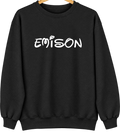 Emison, Indiana Hometown Crewneck — Black