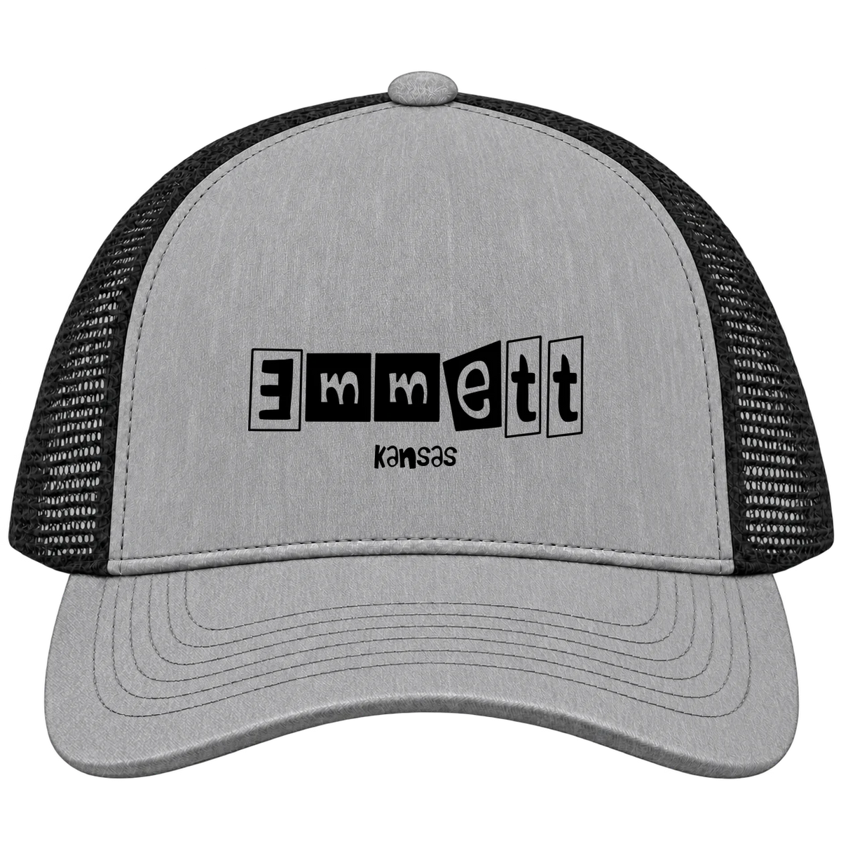 Emmett, Kansas Hometown Trucker Cap