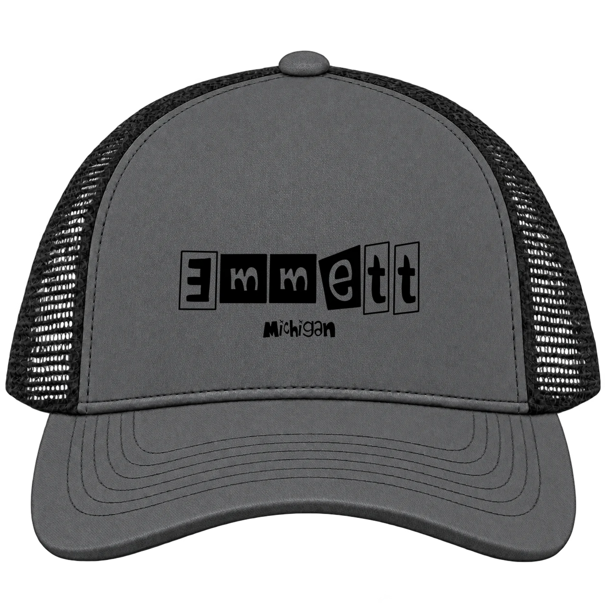Emmett, Michigan Hometown Trucker Cap