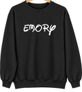 Emory, Texas Hometown Crewneck — Black