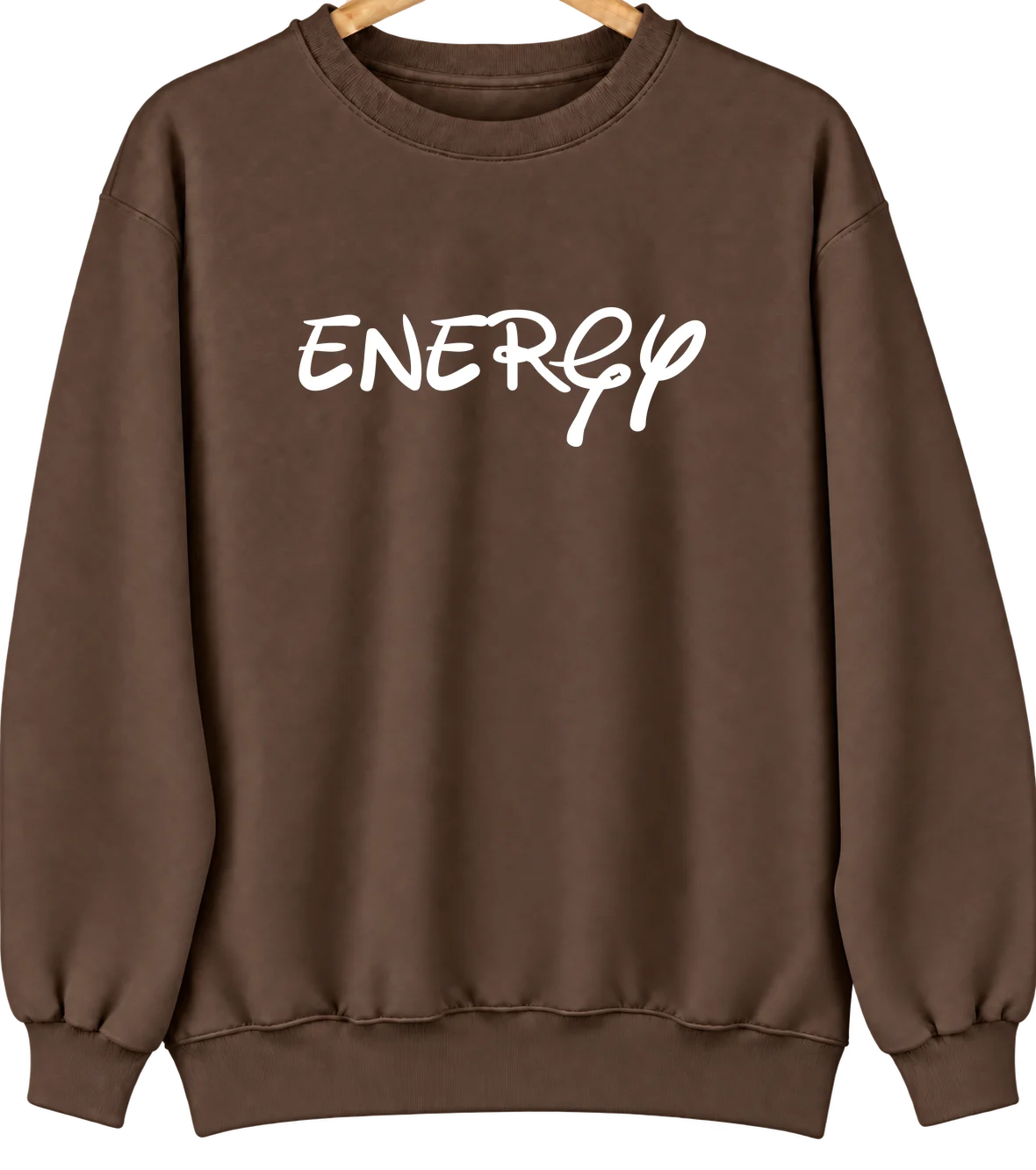 Energy, Illinois Hometown Crewneck — Brown