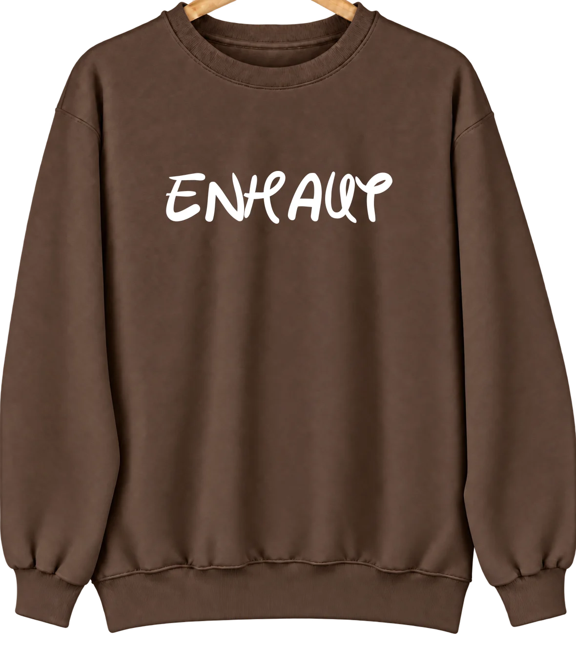 Enhaut, Pennsylvania Hometown Crewneck — Brown