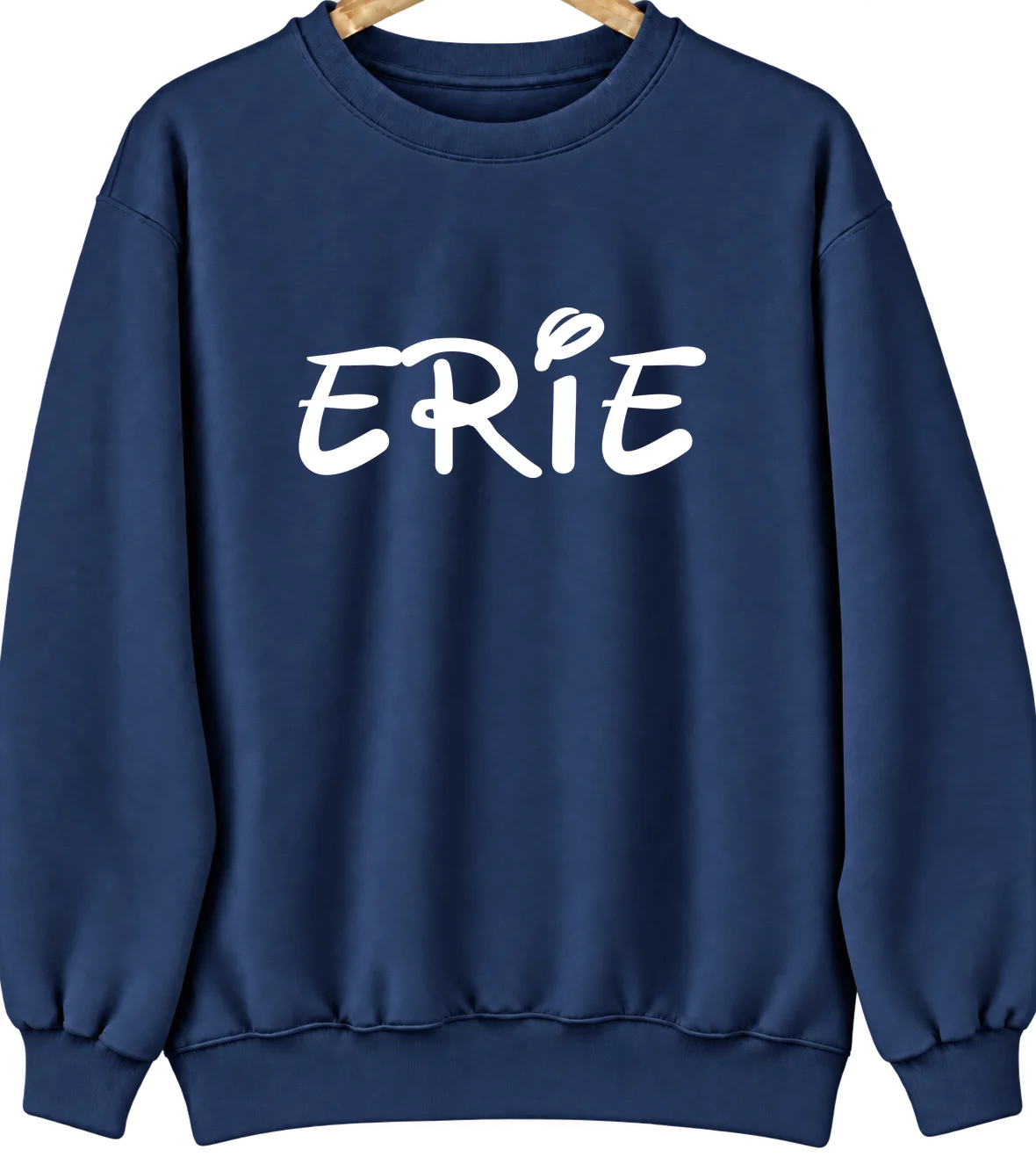 Erie, Illinois Hometown Crewneck — Navy