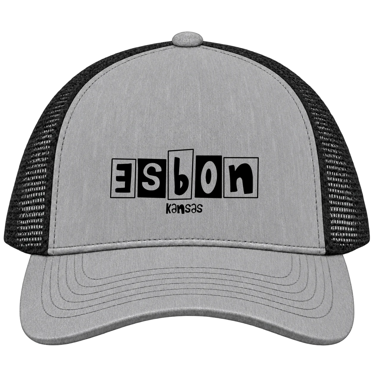 Esbon, Kansas Hometown Trucker Cap