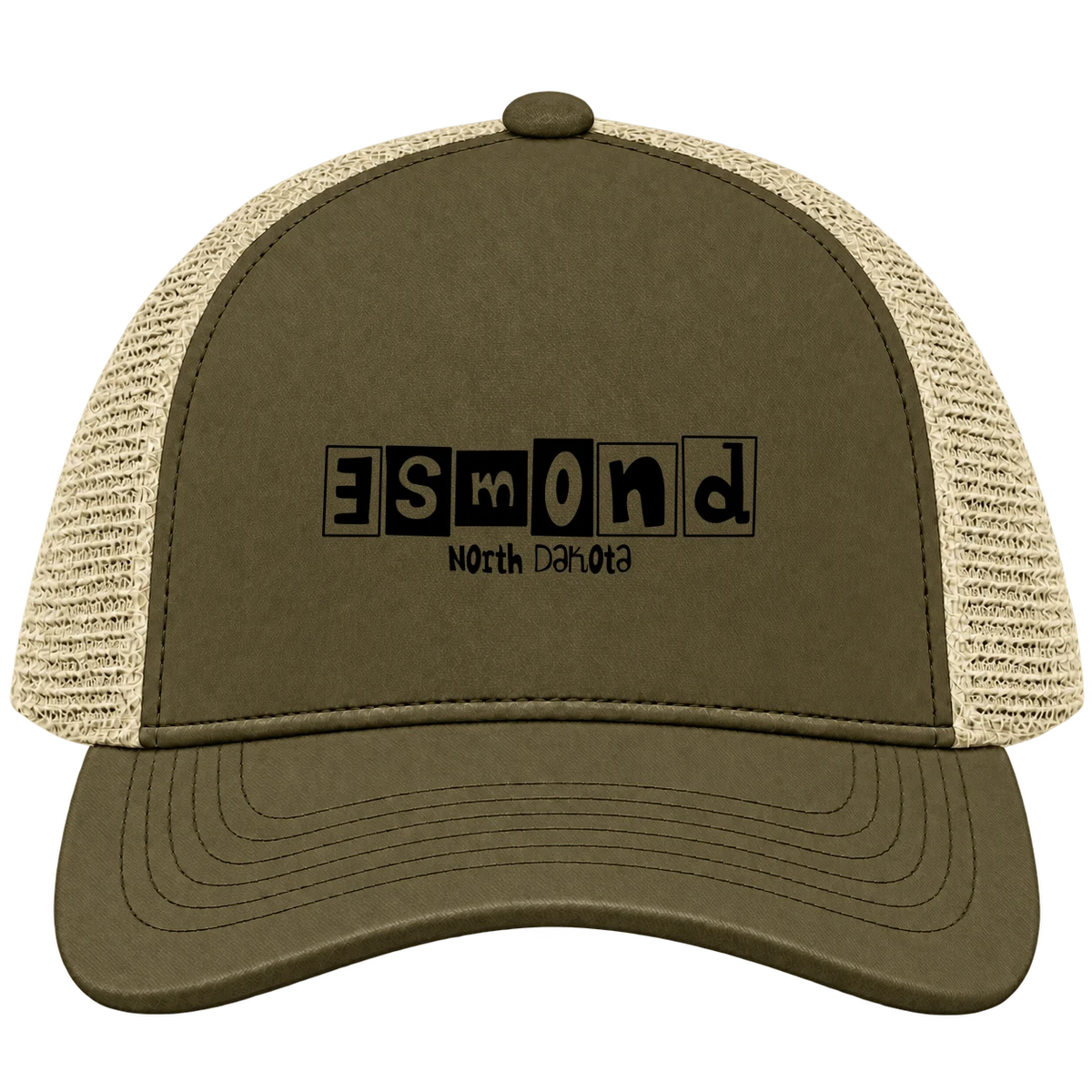 Esmond, North Dakota Hometown Trucker Cap