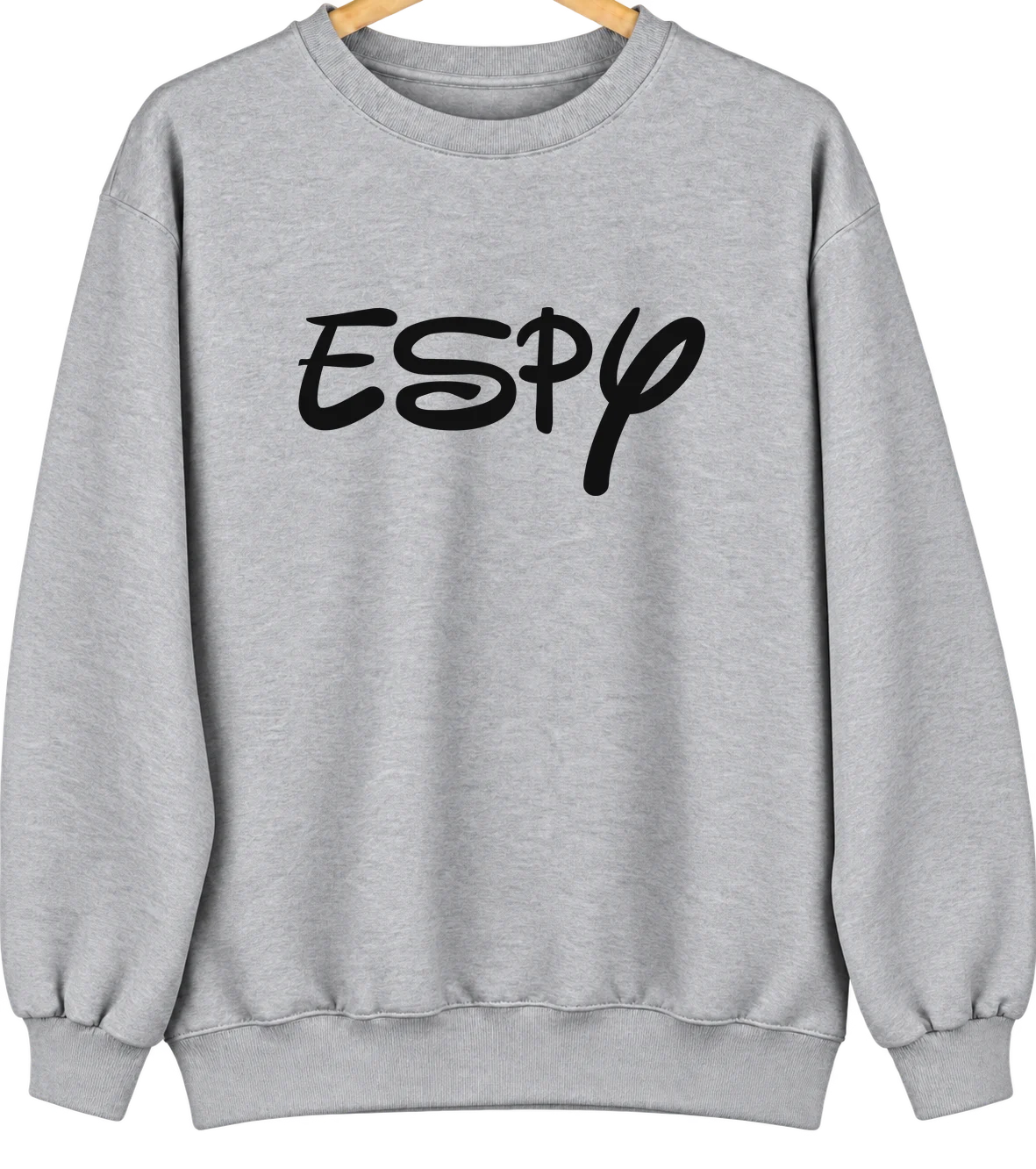 Espy, Pennsylvania Hometown Crewneck — Sport Grey