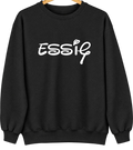 Essig, Minnesota Hometown Crewneck — Black